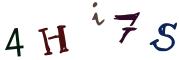 Image CAPTCHA